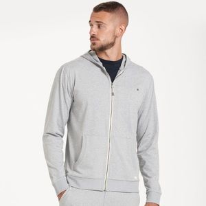 Heather Grey Vuori Sweat Jacket